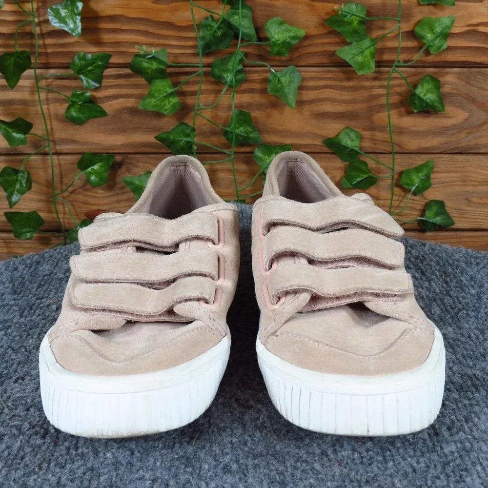 Sperry Crest Vibe Womens Sneakers Size 6 Casual Walking Shoes‎ Blush Pink Suede